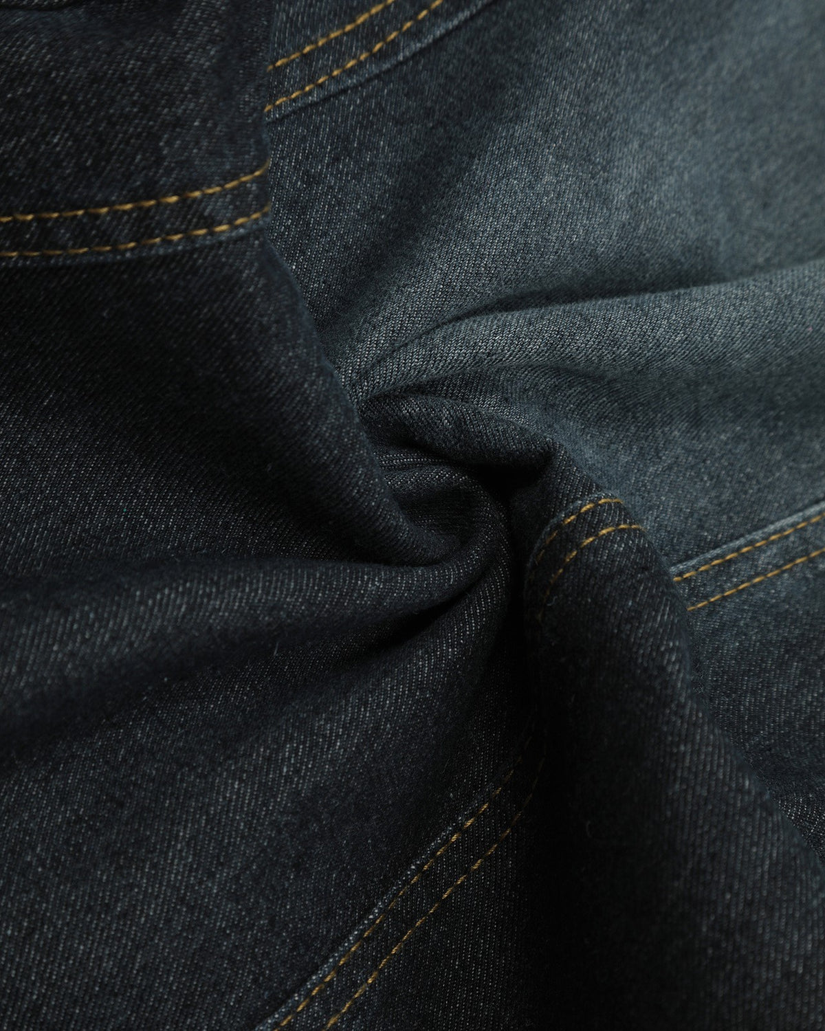 Distressed washed straight-leg pants