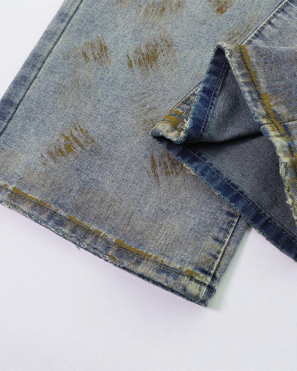 カジュアルストレートジーンズ