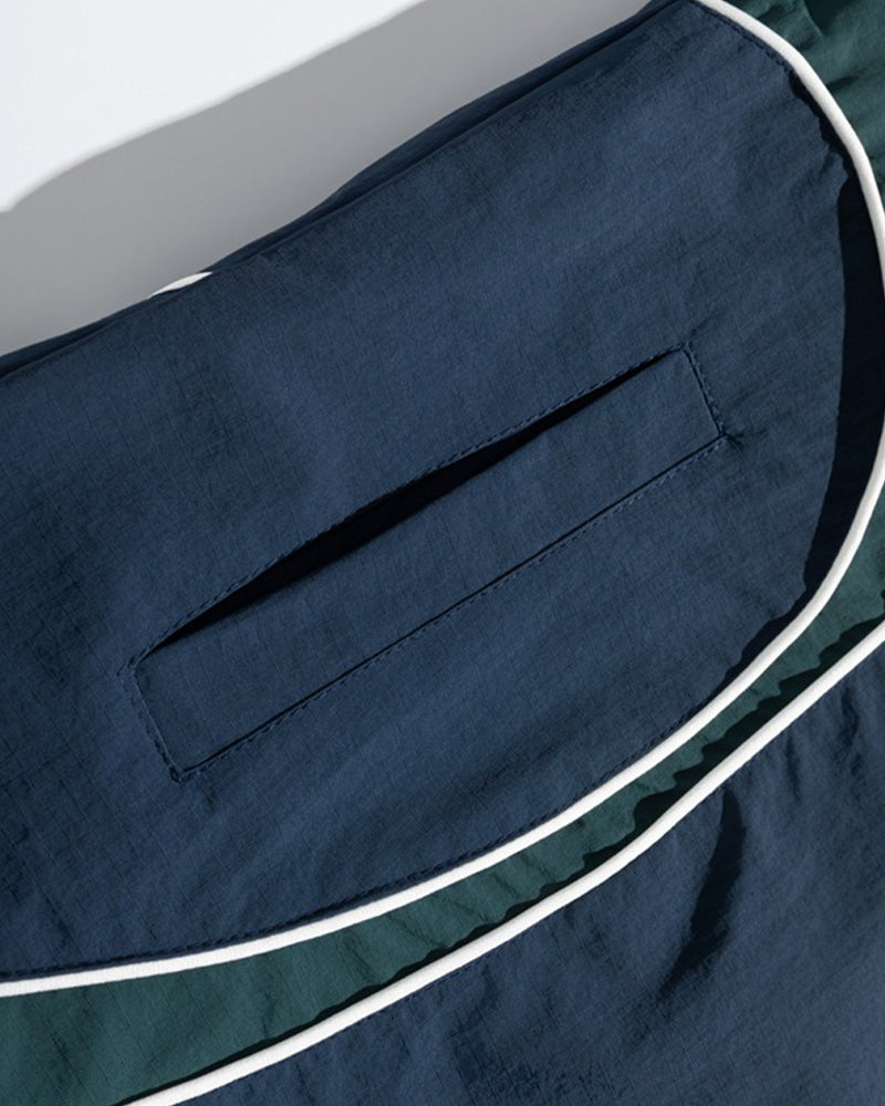 Color-block Patchwork Jacket