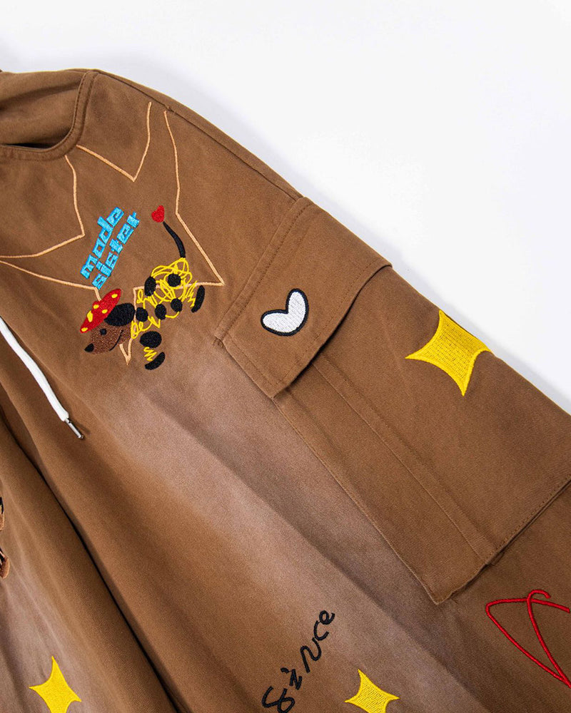 귀엽고 심플한 데님 팬츠