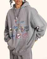 バッジパーカー