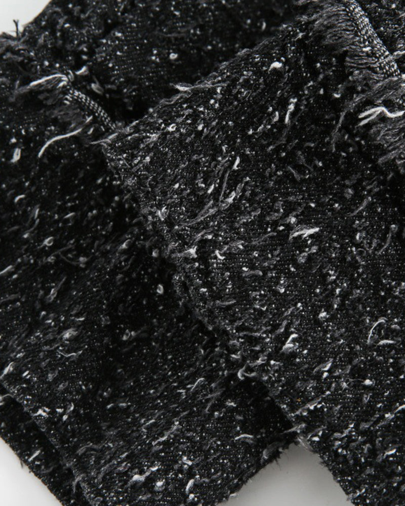 カジュアルなウォッシュデニムジャケット