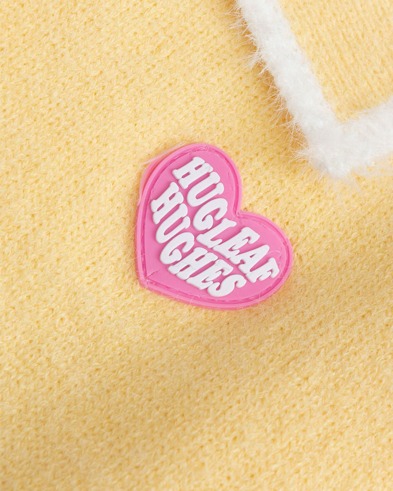 リボンカーディガンセーター