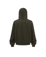 430g Fleece-Lined Zip-Up Hoodie