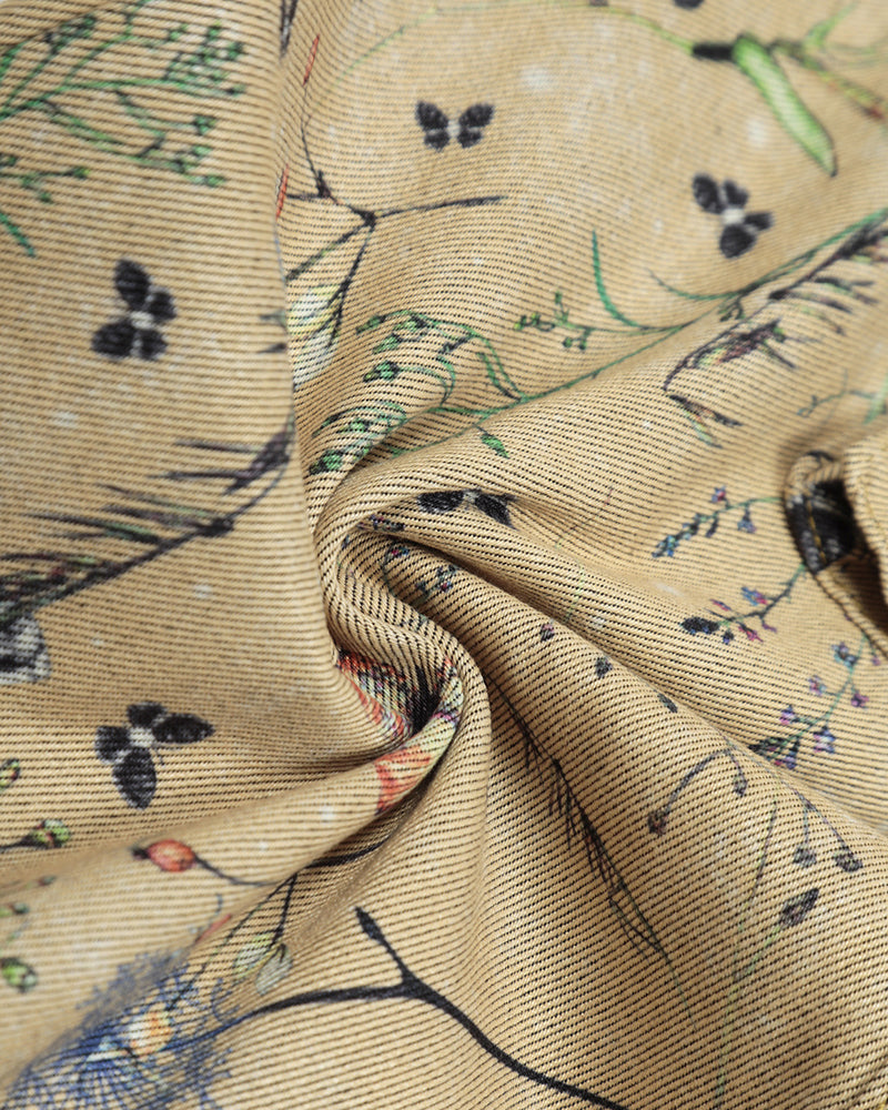 全面プリントのワークジーンズ