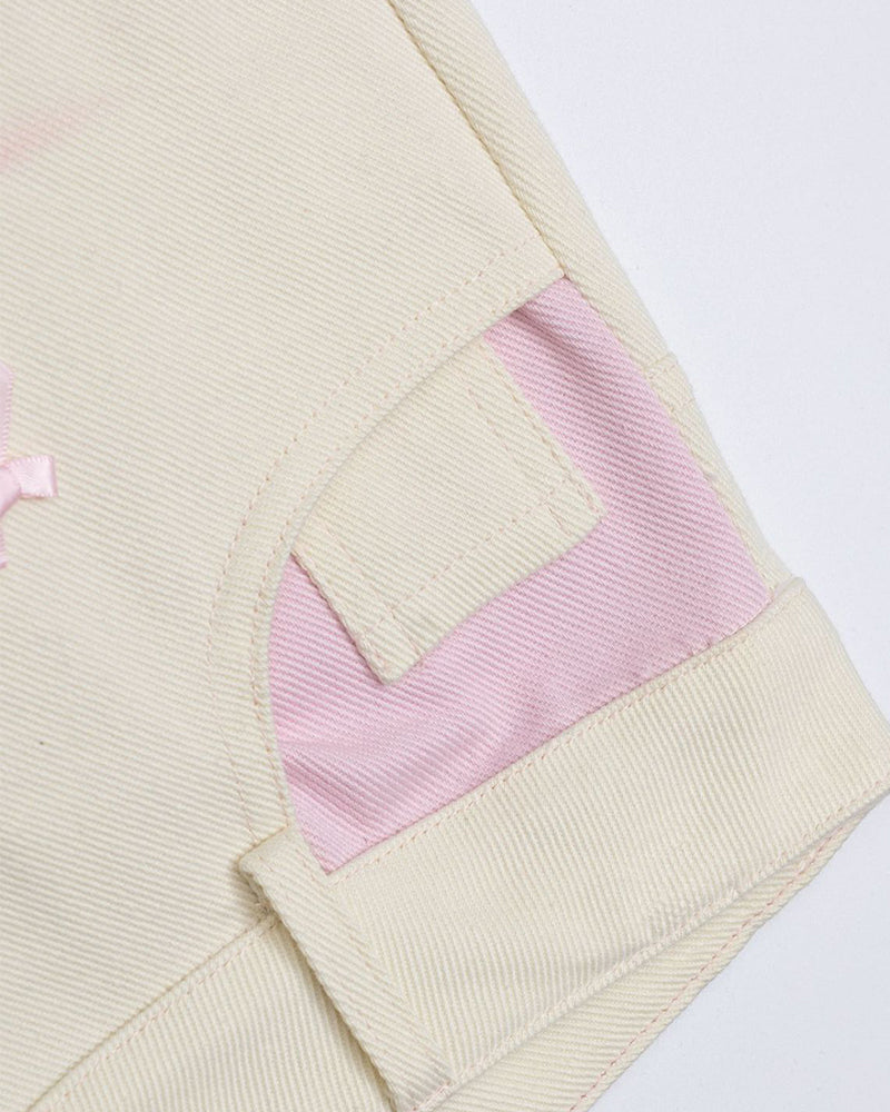 リボンカジュアルパンツ