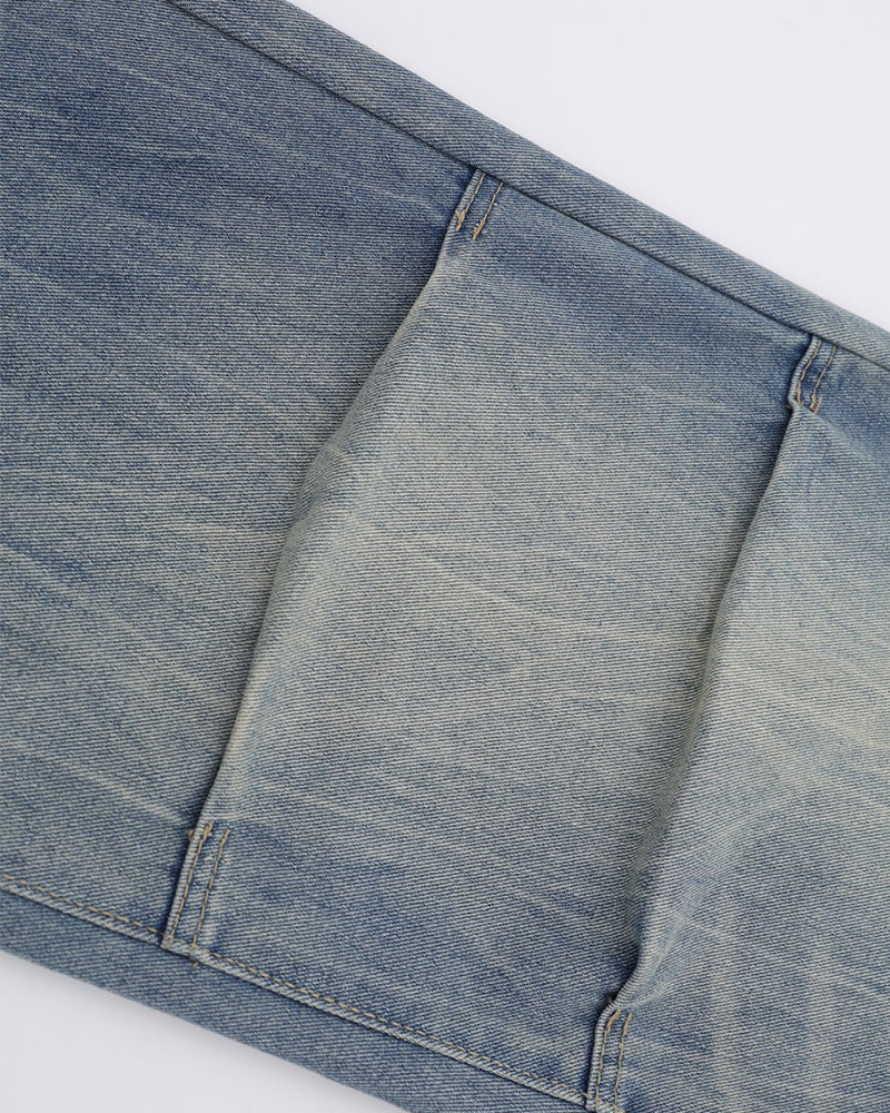 워시드 스트레이트 진