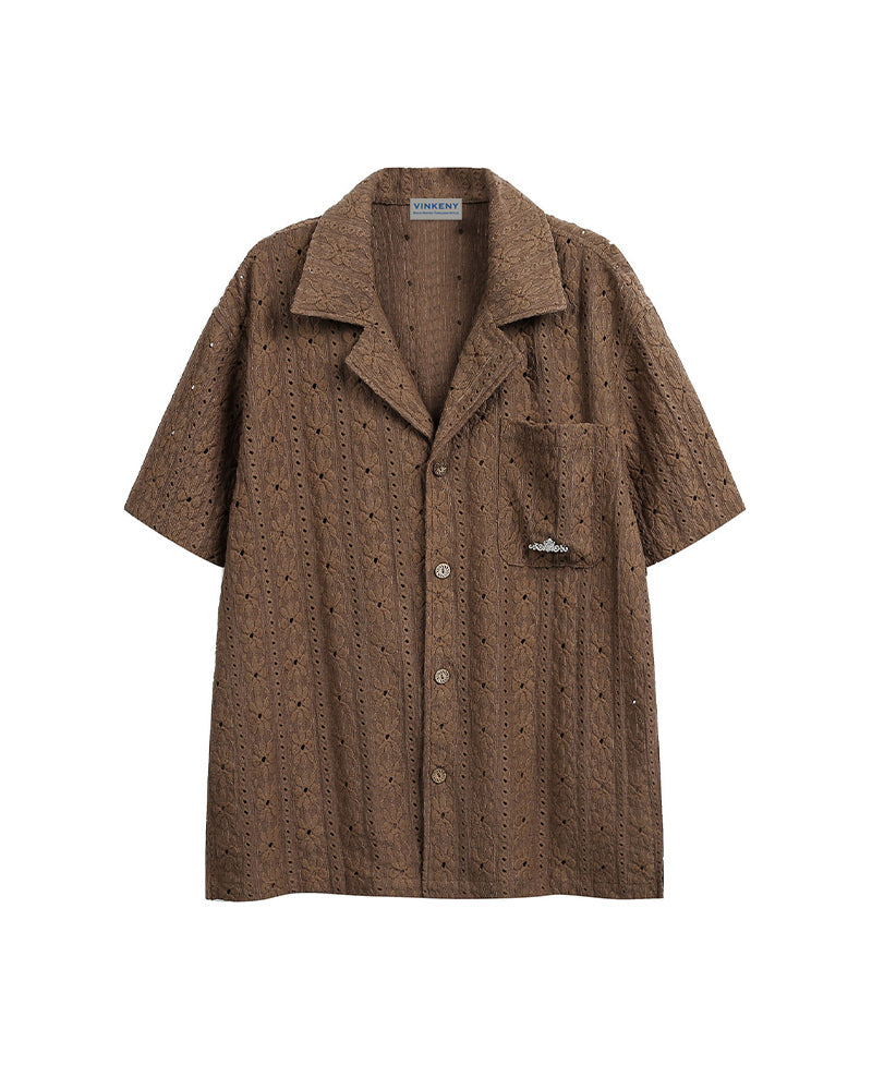 Minimalist Short-Sleeve Shirt