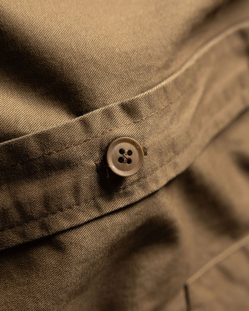 Color-block Plaid Short-sleeve Shirt