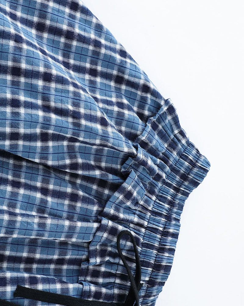 레트로 플레드 스커트