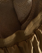 Retro stand collar thickened coat