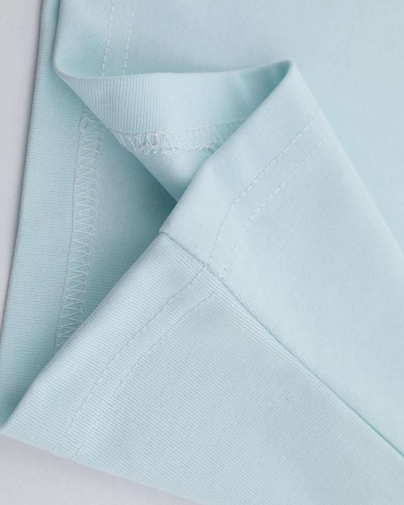 シェル刺繍の半袖