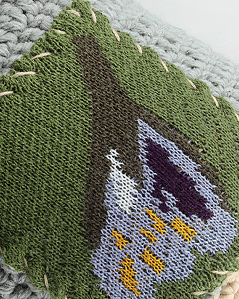 かぎ針編みのニット帽