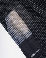 楽しいストライプ柄のカジュアルパンツ