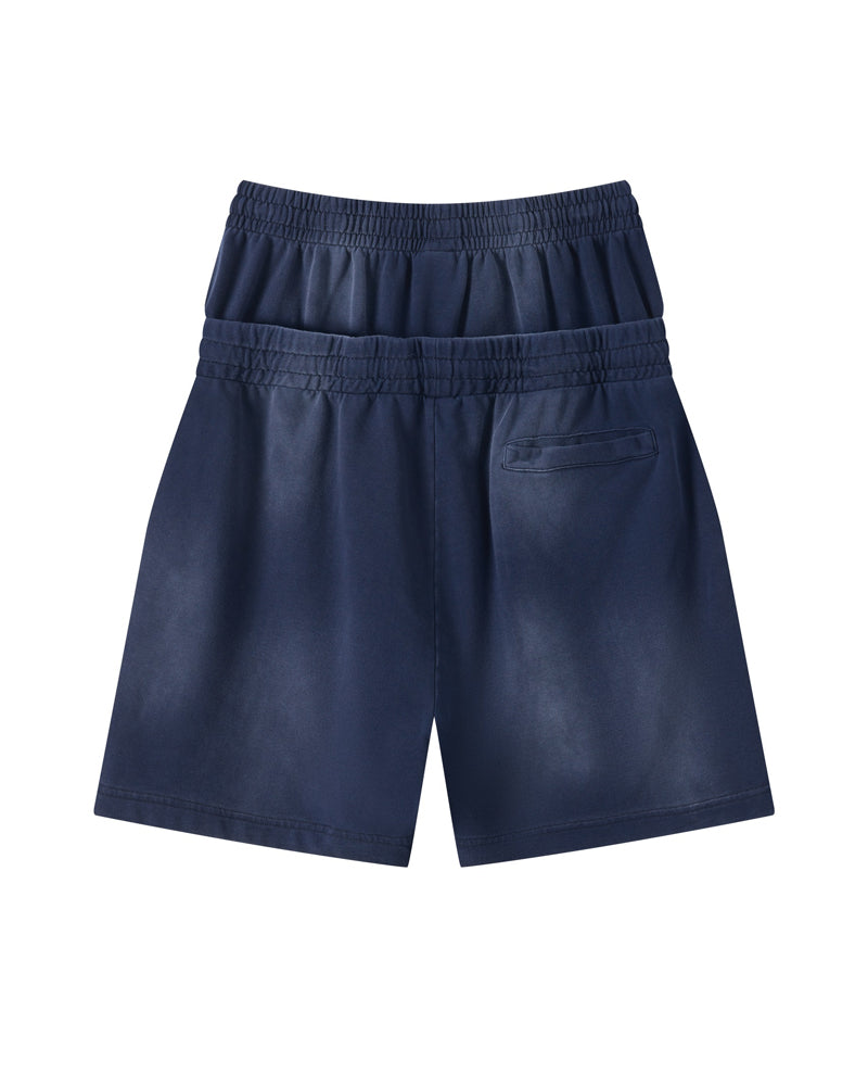 320g Double-waistband Bermuda shorts