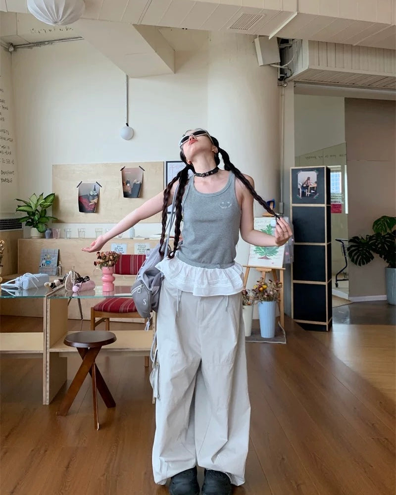 レトロな個性的なベスト