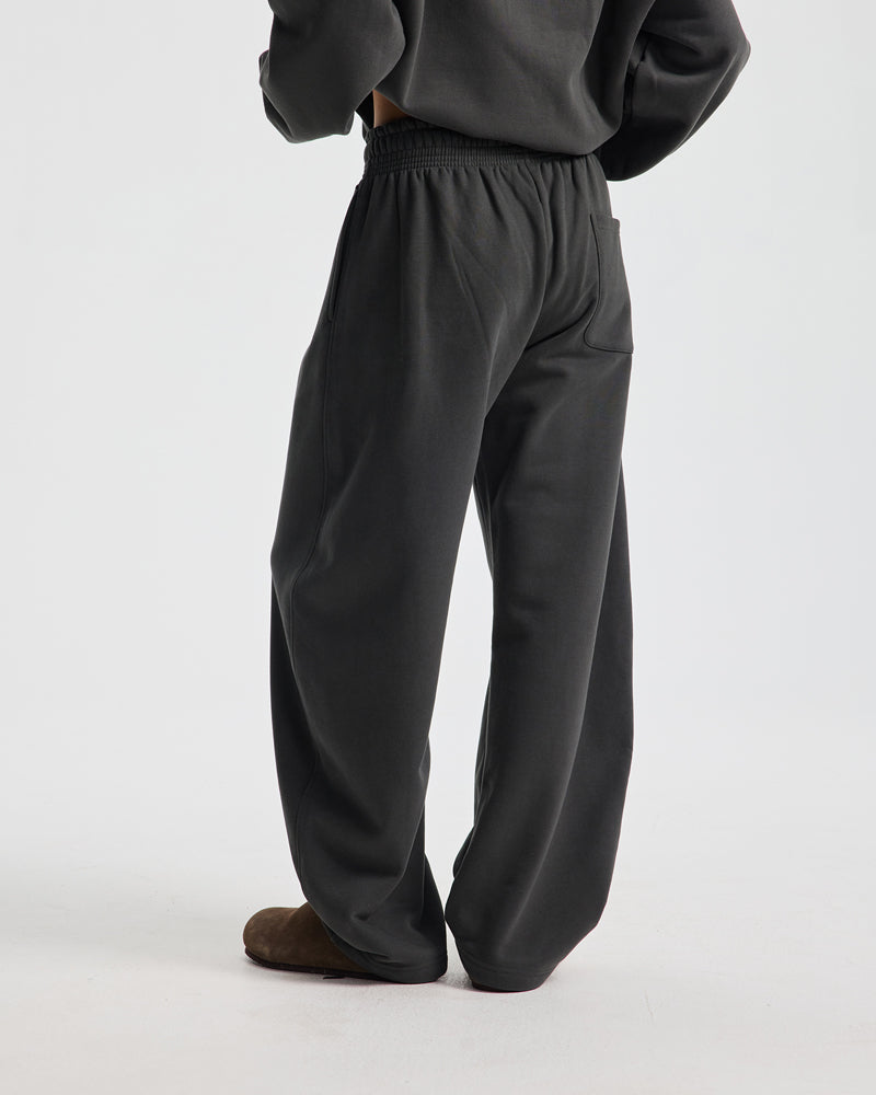 430g Fleece-Lined Loose Sweatpants