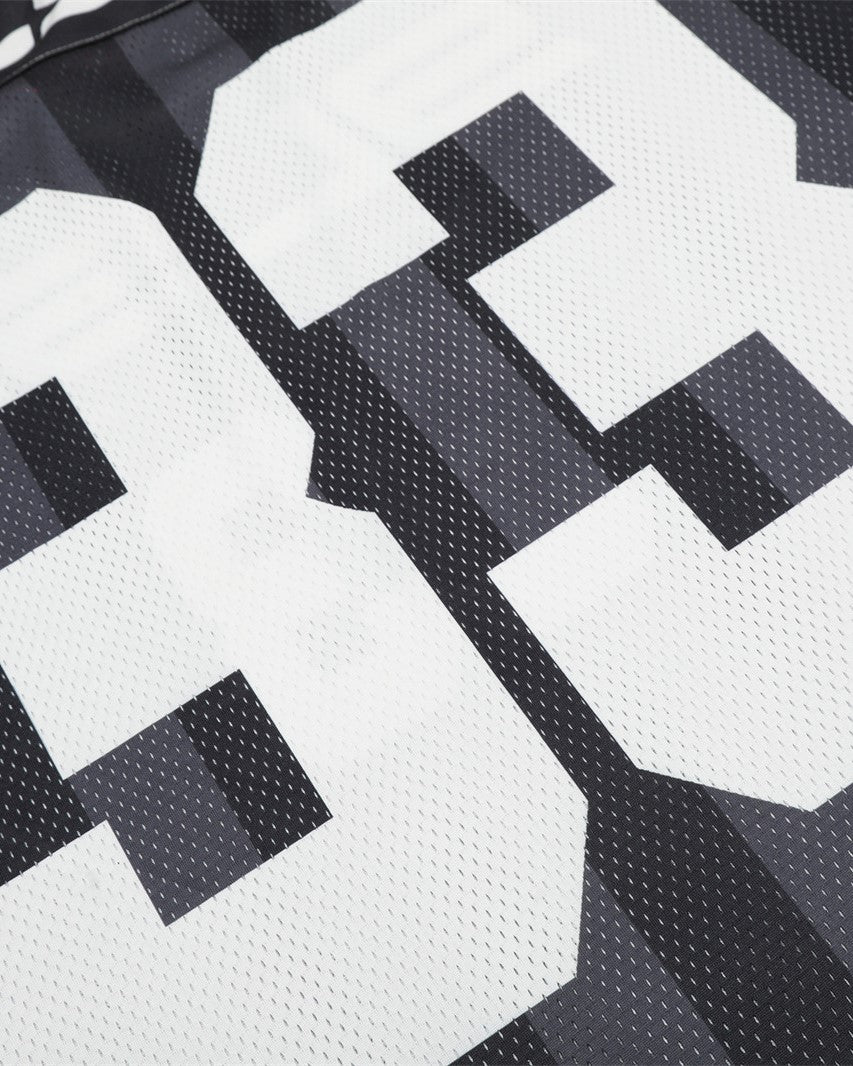 Retro digital sports short sleeves