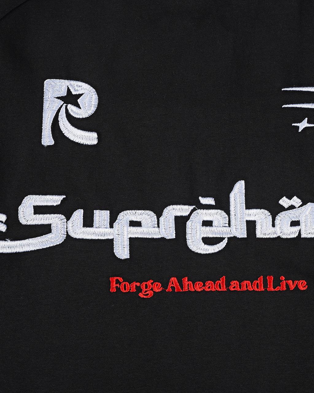 Retro versatile loose short sleeves