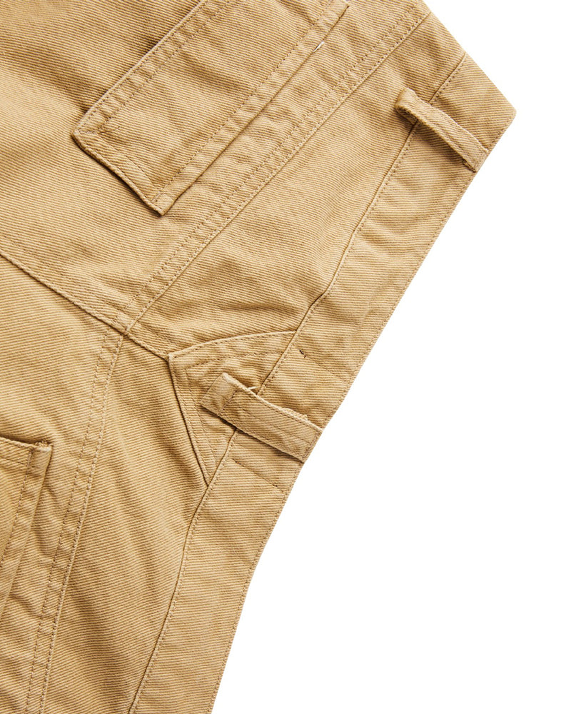 레트로 심플 스트레이트 오버올