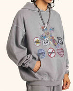 バッジパーカー