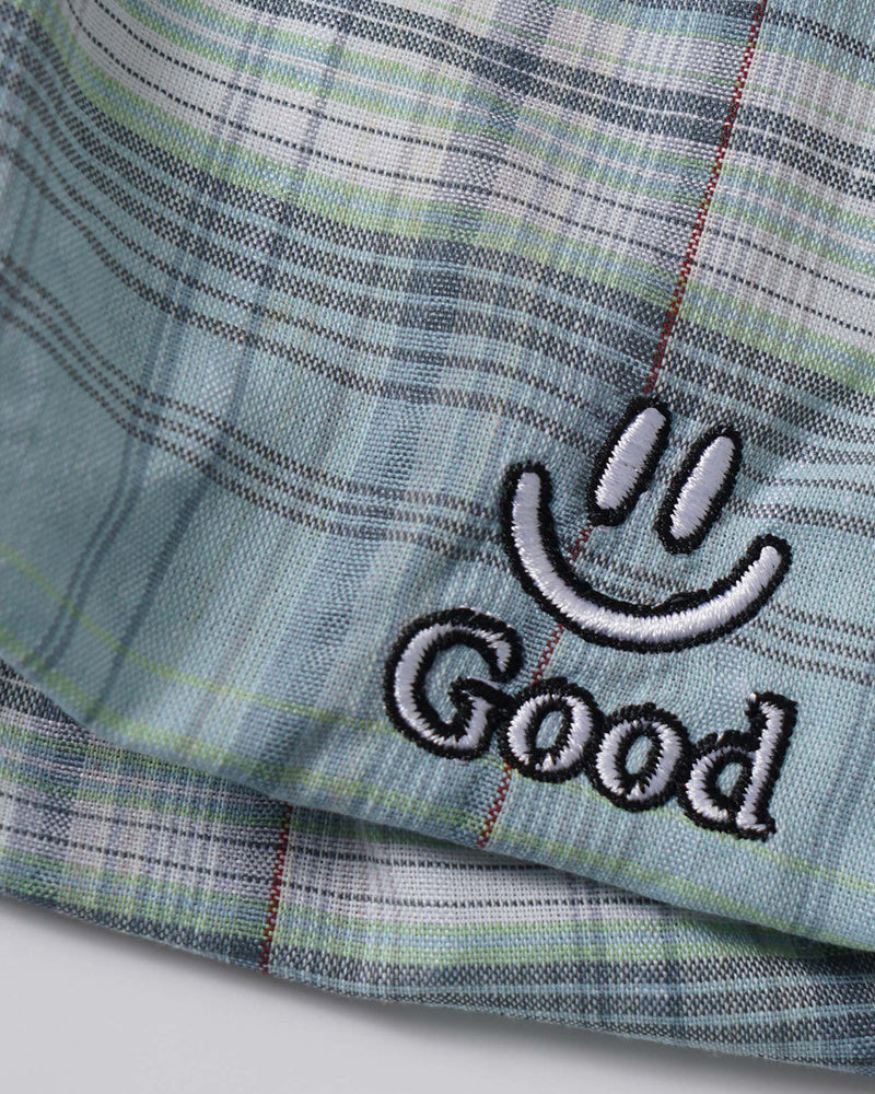 플레드 캐주얼 반바지