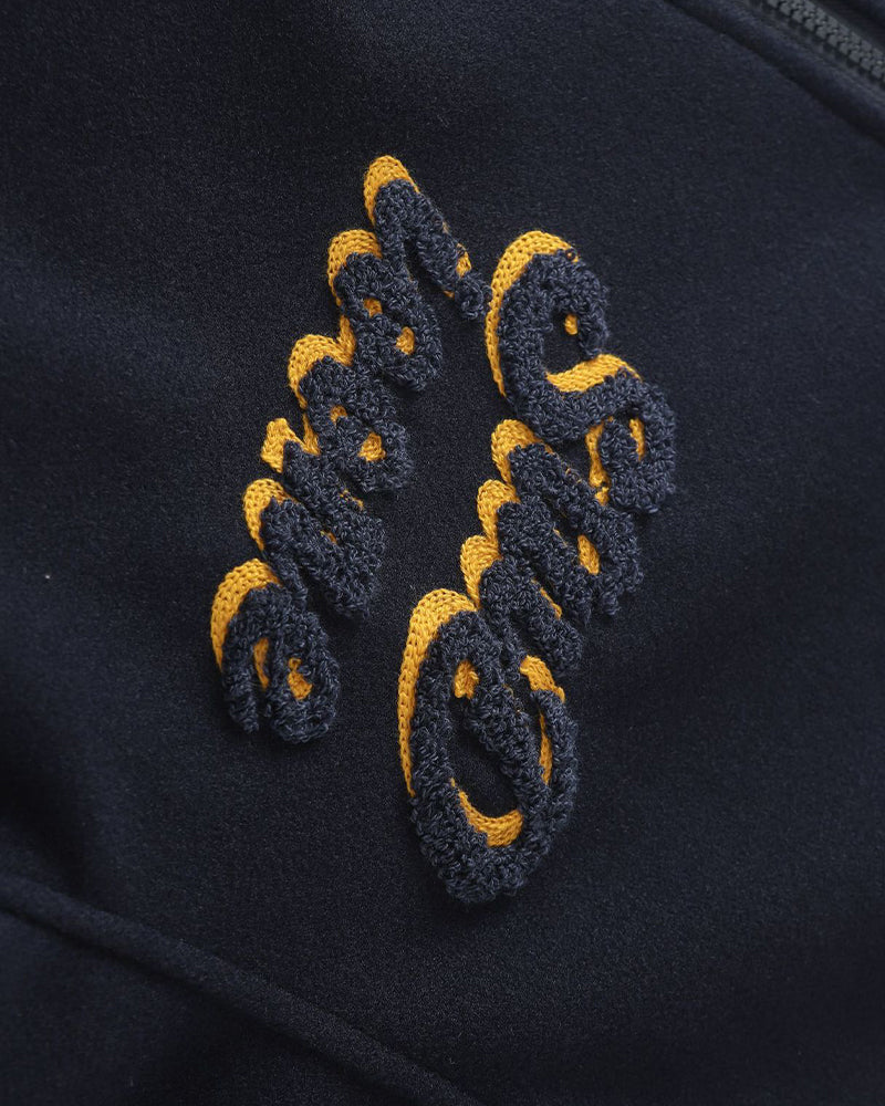 刺繍入りスポーツベースボールジャケット