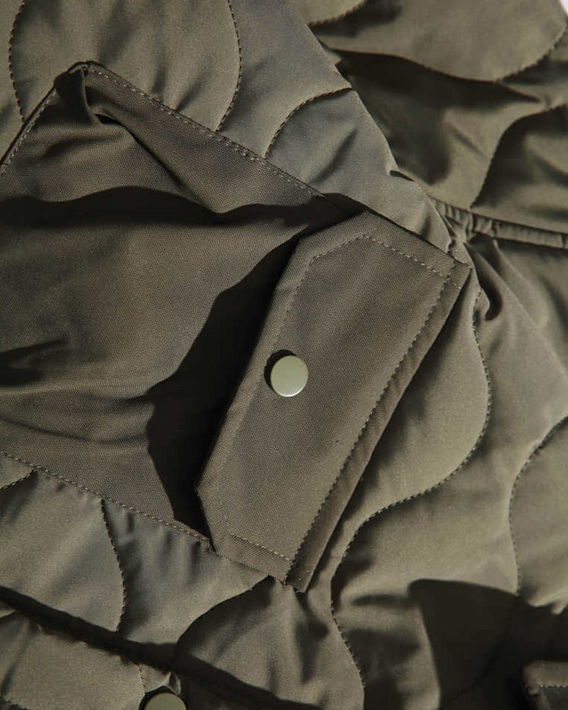 厚手のカジュアルコットンジャケット