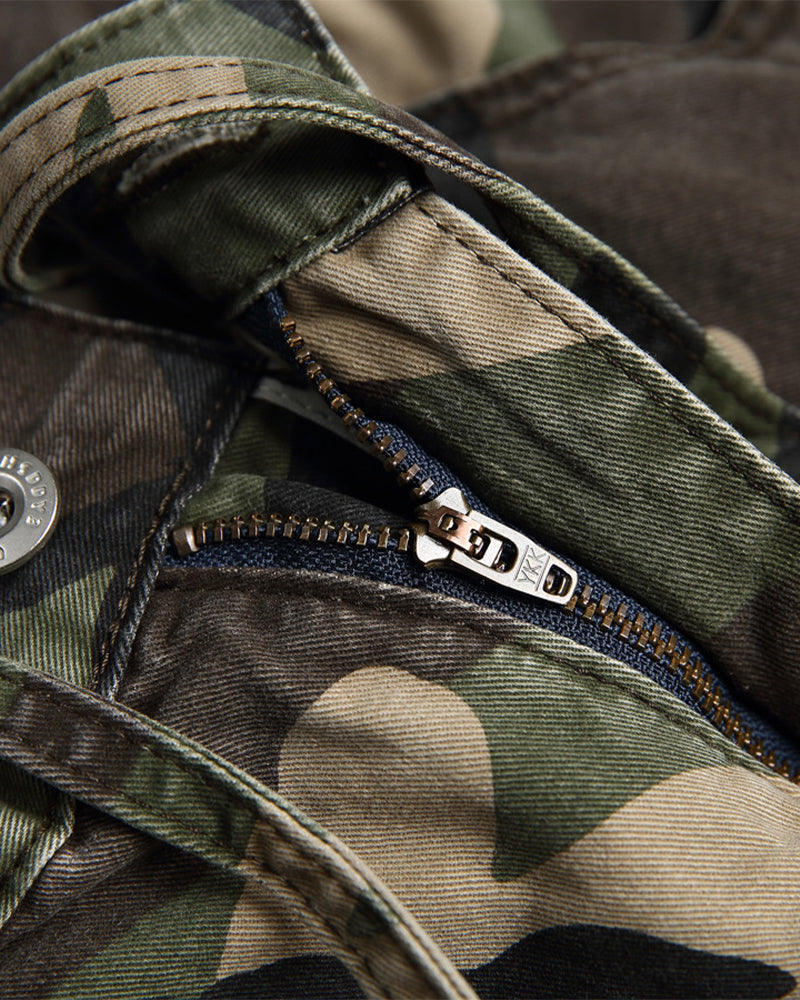 迷彩カーゴカジュアルパンツ