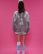 Striped knitted sweater