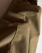 カラーブロックラペルワークジャケット