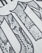 Snake print short sleeves