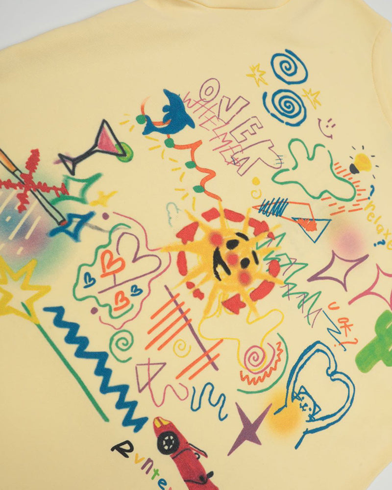 Cute personality short sleeves