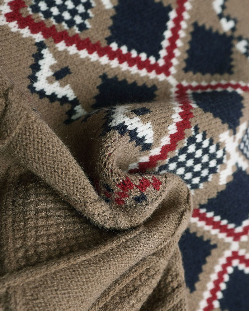 レトロなカップルセータージャケット