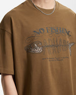 フィッシュボーンプリントの半袖