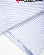 ストライプの半袖シャツ