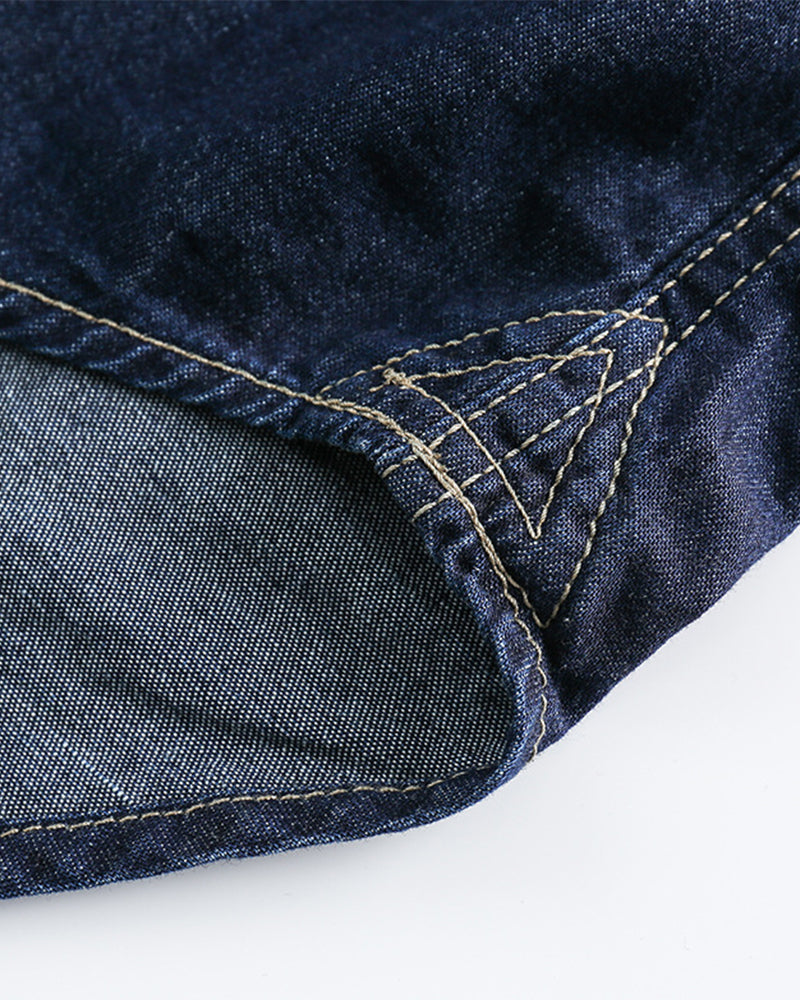 無地半袖ポケットシャツ