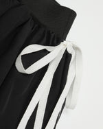 Contrast color design short skirt