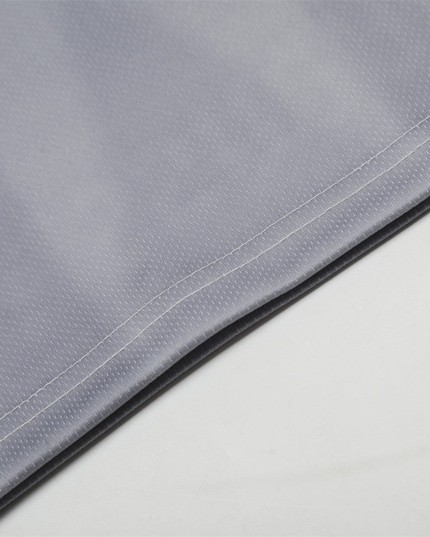 Retro colorblock letter short sleeves