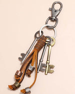 빈티지 술 장식 키체인