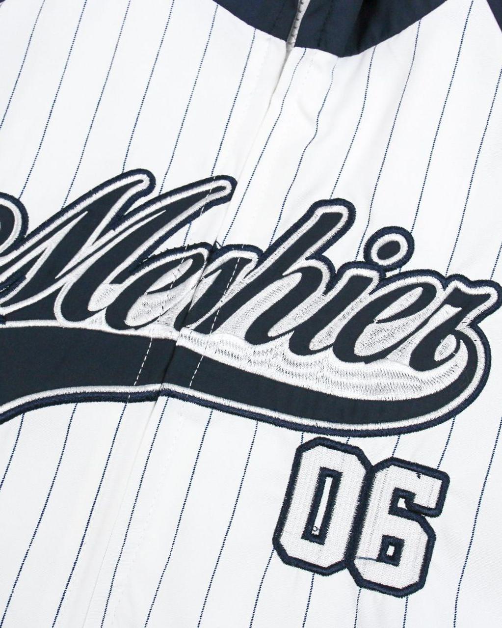 レトロなシンプルなカラーブロッキングジャケット