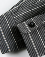 프레피 스트라이프 셔츠