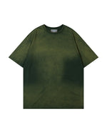 ウォッシュ加工のゆったりとした半袖