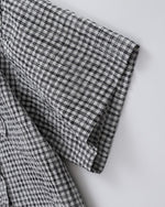 レトロチェック柄半袖シャツ