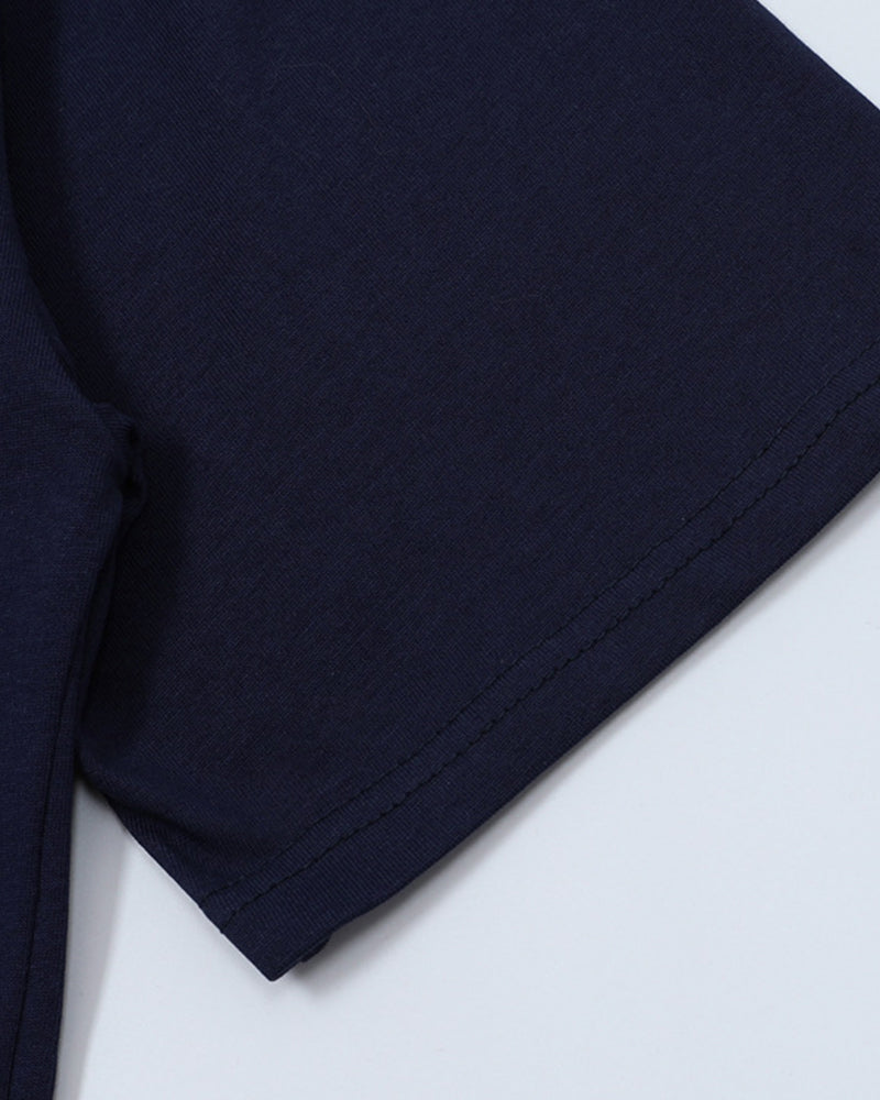 漫画のゆったりとした半袖