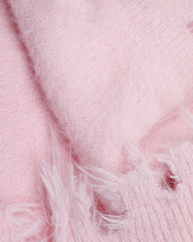 楽しい柄のセーター