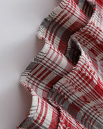 レトロチェック柄半袖シャツ