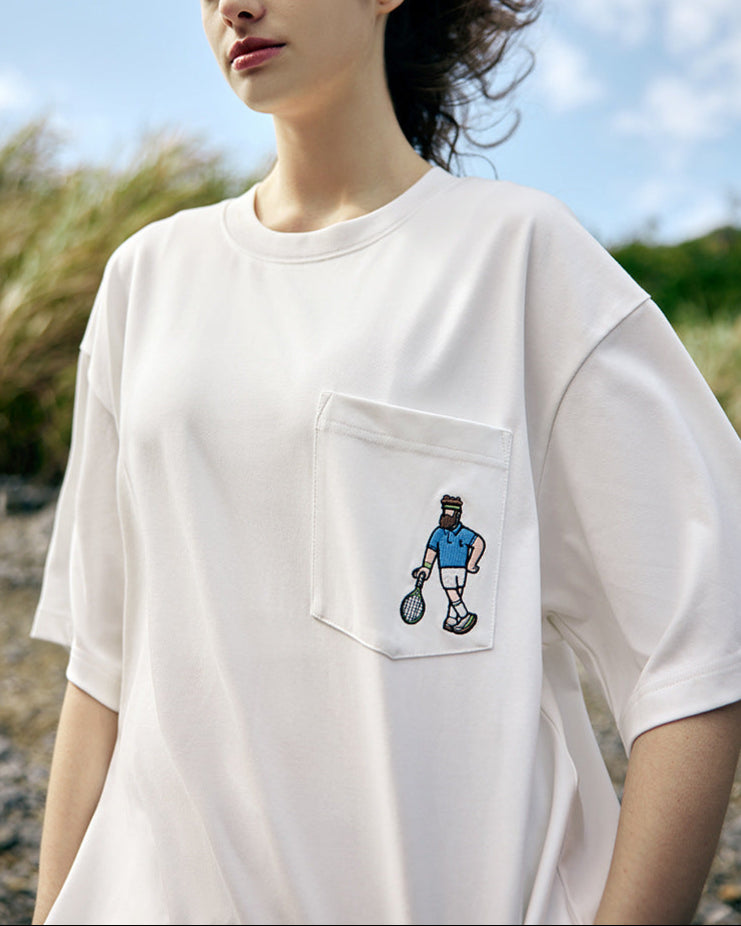 かわいい漫画の半袖