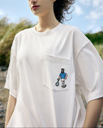 かわいい漫画の半袖