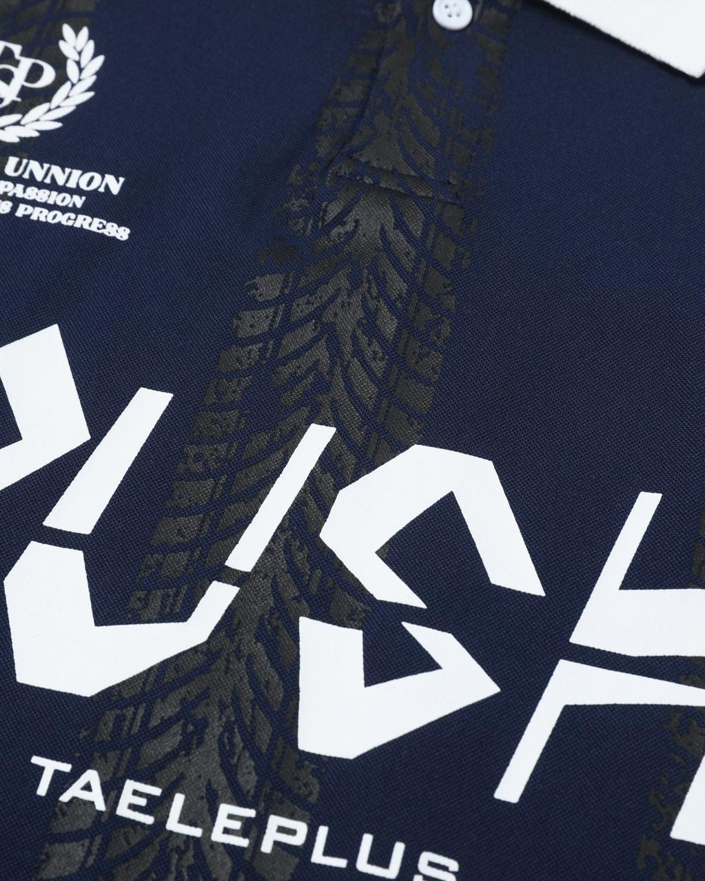 カラーブロックポロシャツ(半袖)